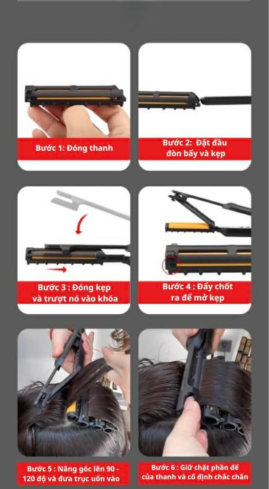  Shewait - Máy uốn phồng chân tóc AC100 