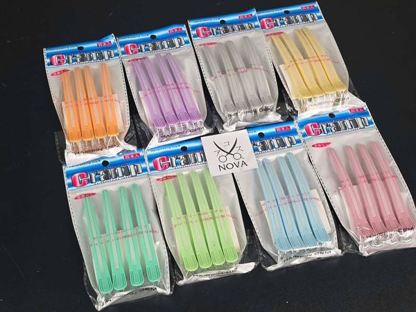  Kẹp cắt tóc Cramp size M màu pastel A2381 