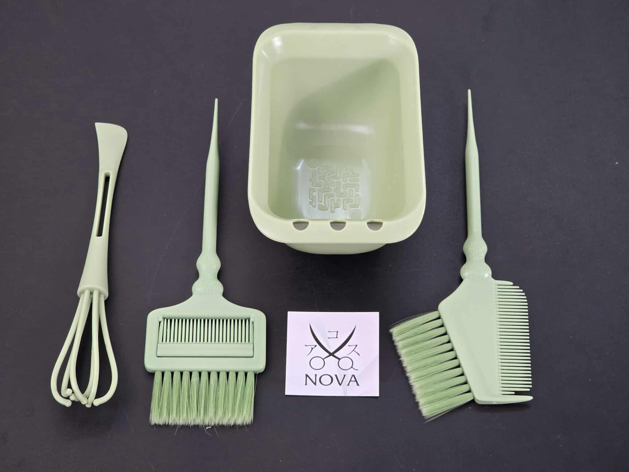  Wanmei - Bộ bát + chổi nhuộm 