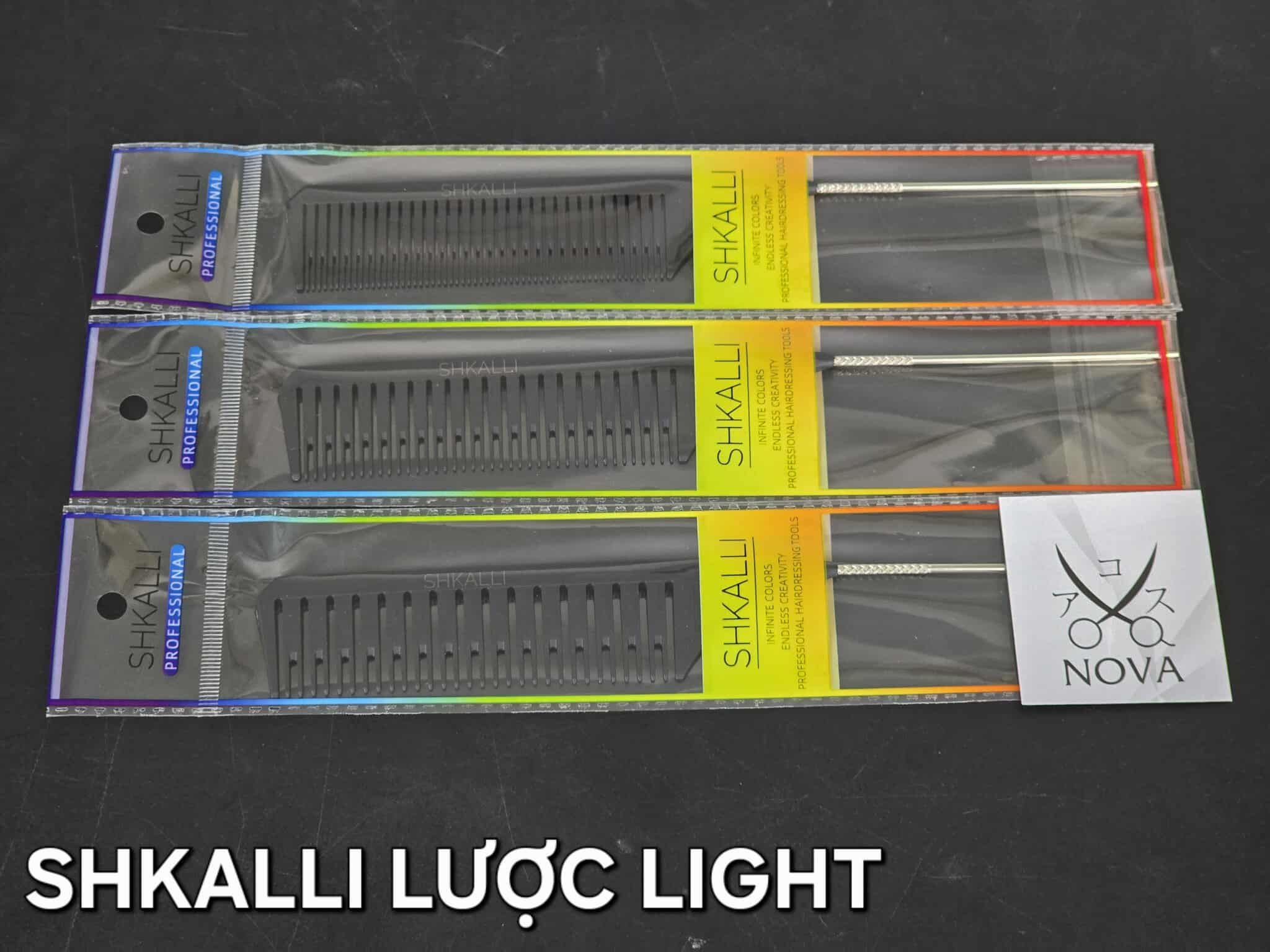  Shkalli - Bộ lược lấy light (3c) 