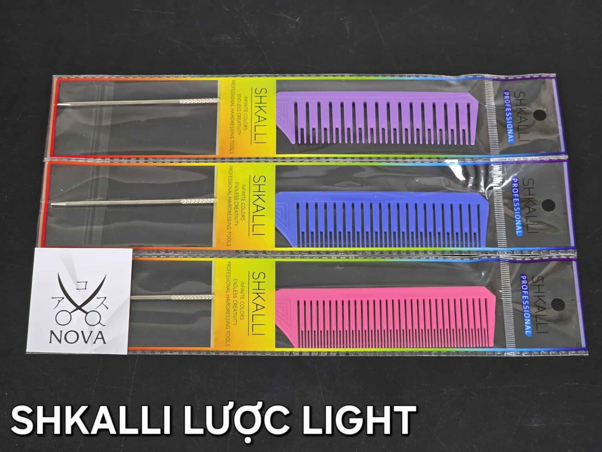 Shkalli - Bộ lược lấy light (3c) 