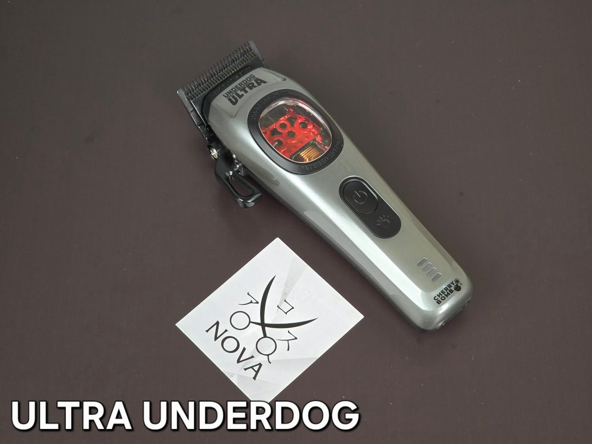 Cherry Bomb - Tông đơ Underdog Ultra Grey - Động cơ Vector sử dụng lưỡi cắt Echo răng sói Master Y 