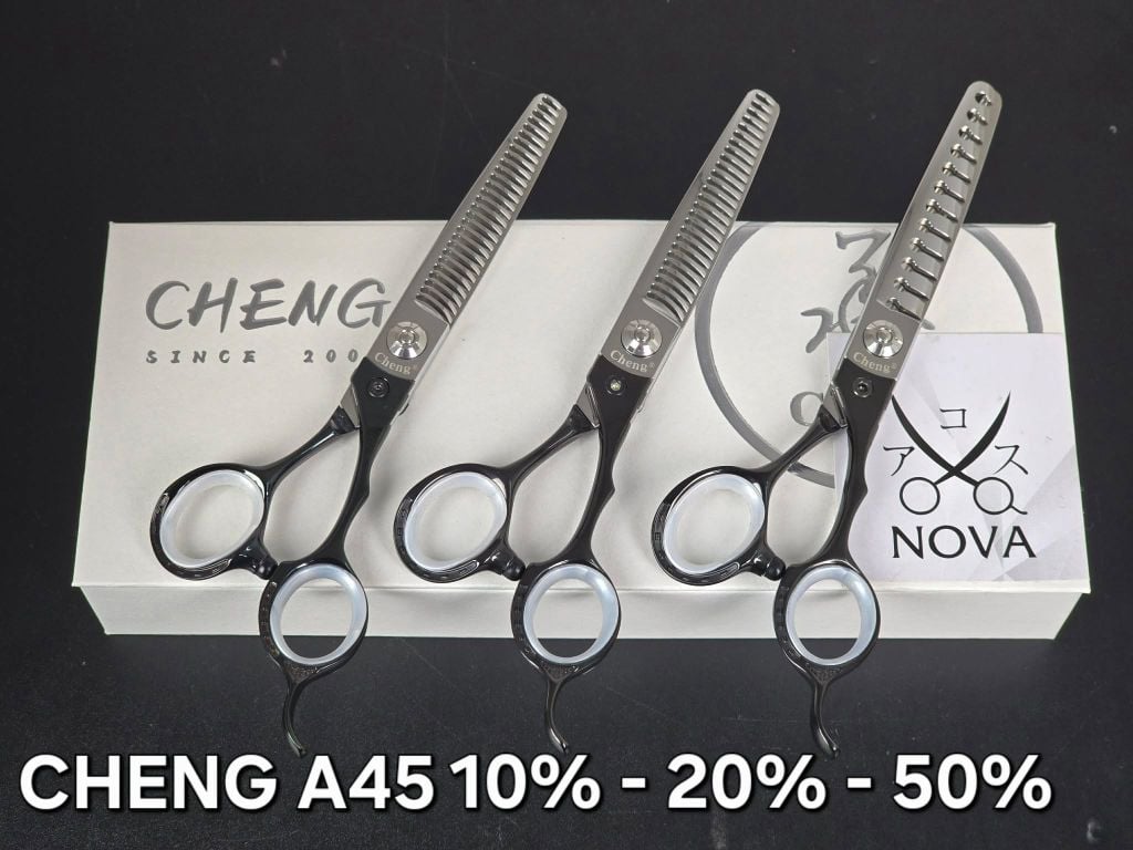  Cheng - Kéo tỉa A45-K Black 