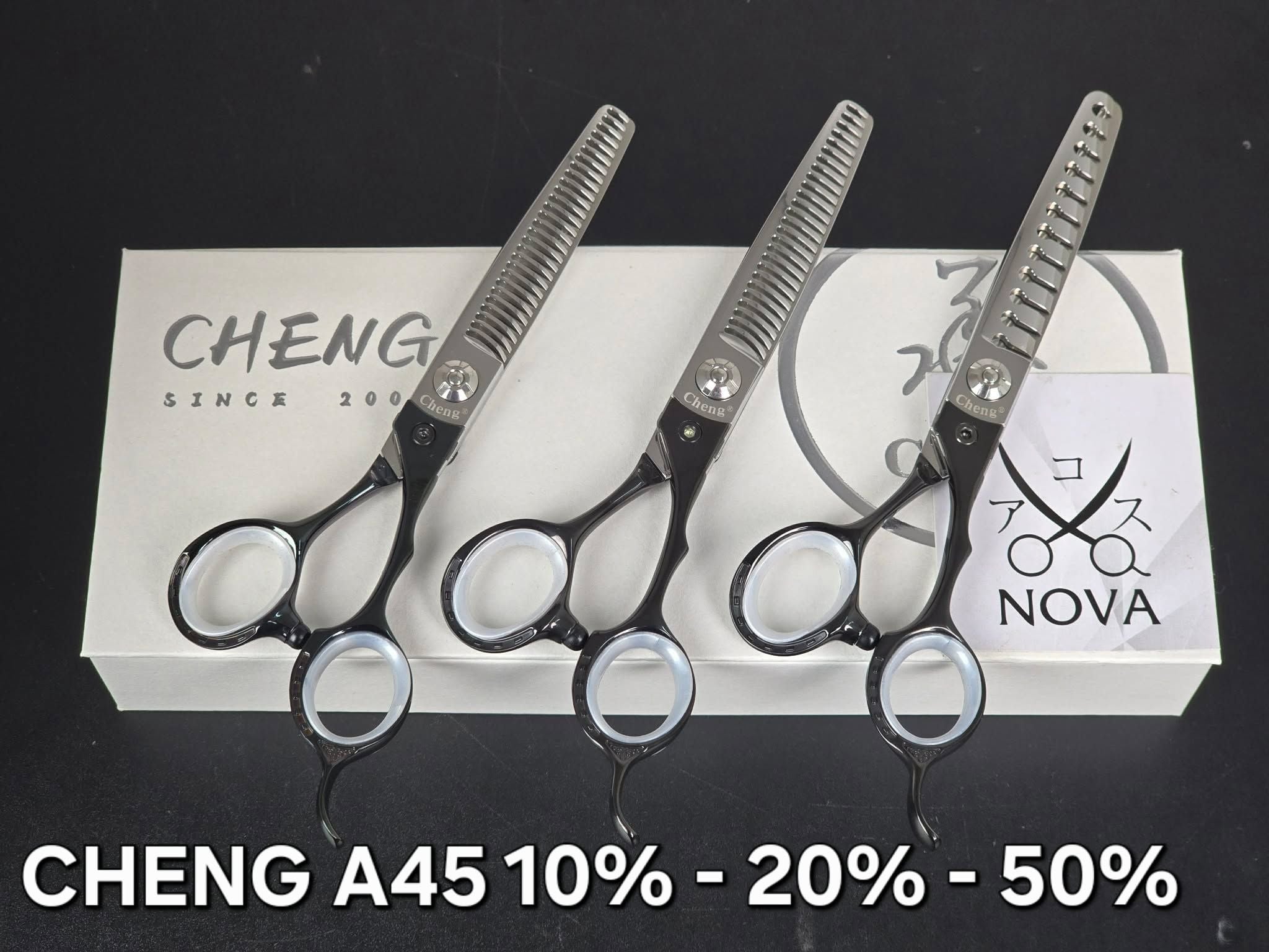  Cheng - Kéo tỉa A45-K Black 