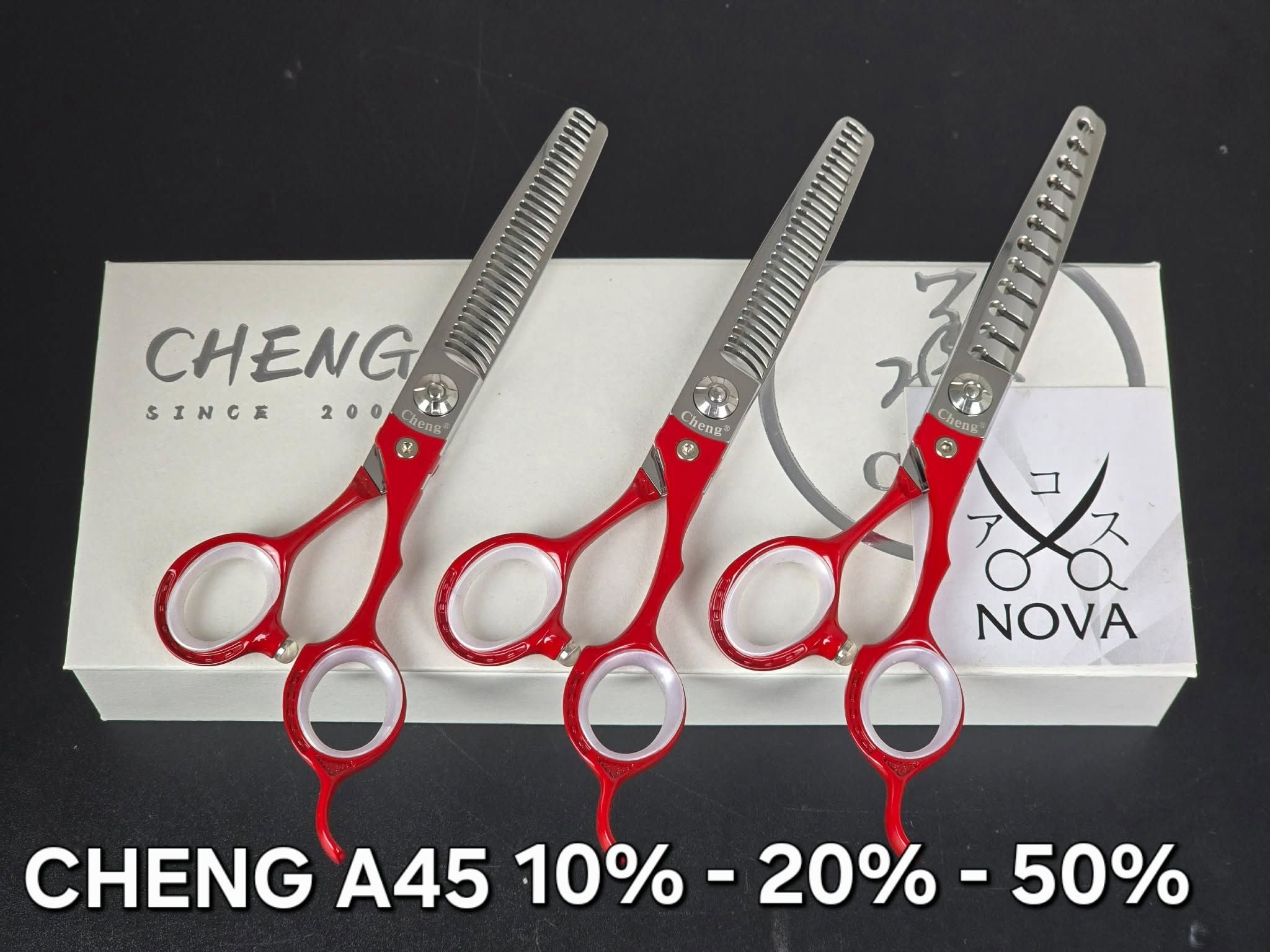  Cheng - Kéo tỉa A45-RD Red 