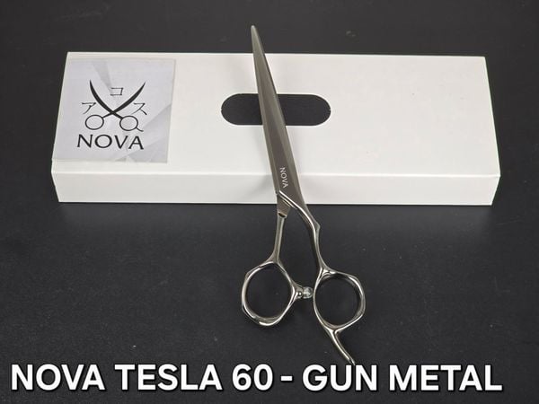  Nova - Kéo cắt tóc TESLA VFT Gun Metal 