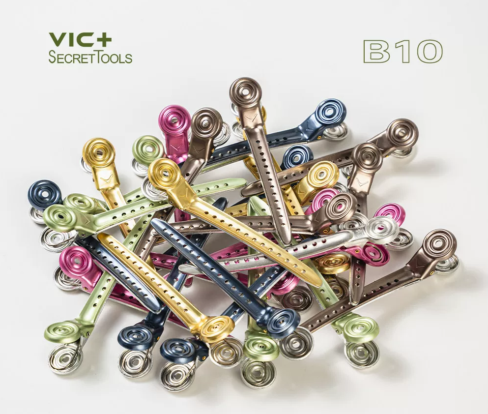  VIC - Kẹp cắt tóc B10 (3c/hộp) 