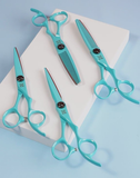  Nova - Kéo cắt tóc CY - Cyan Blue 