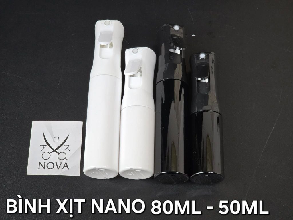  Bình xịt nano - mini 80ml và 50ml 