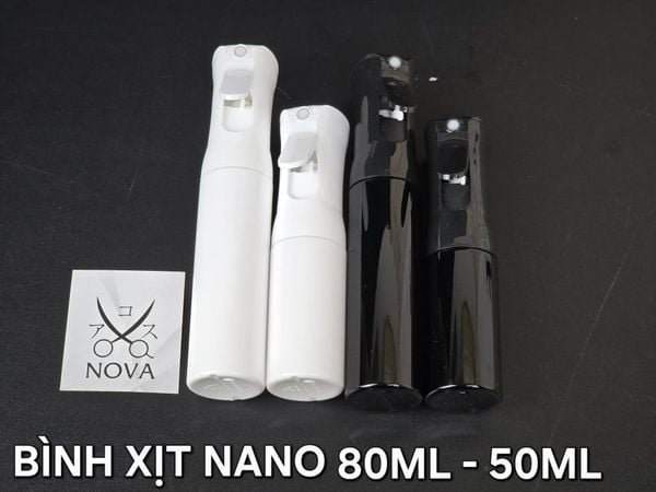  Bình xịt nano - mini 80ml và 50ml 