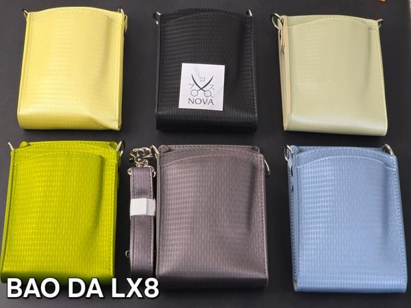  Bao kéo đeo chéo chất liệu da LX8 