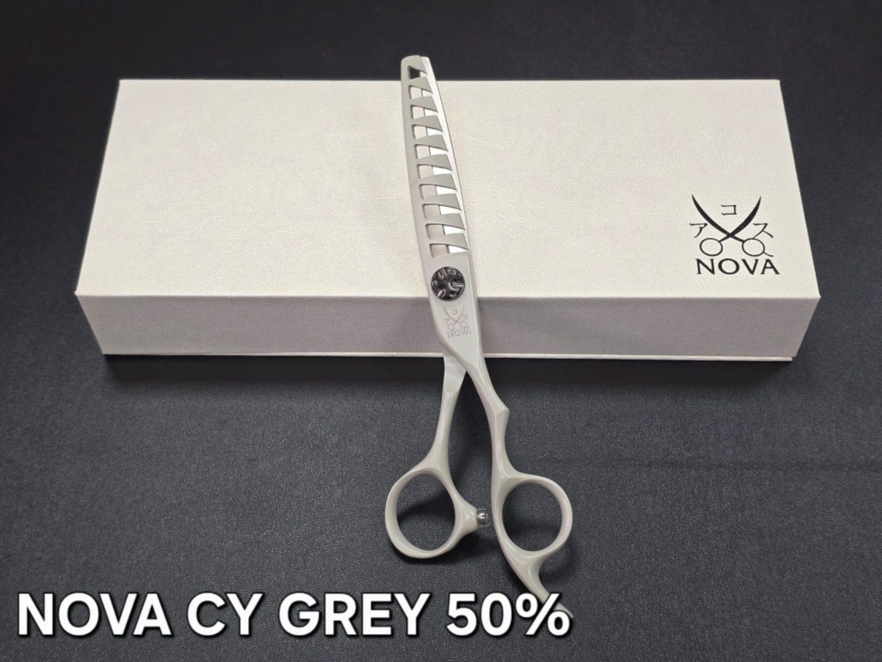  Nova - Kéo cắt tóc CY - Smoke Grey 