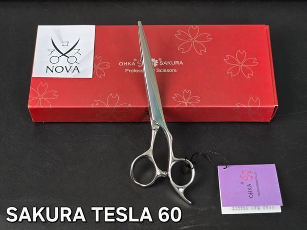 Sakura Kéo cắt TESLA trắng 