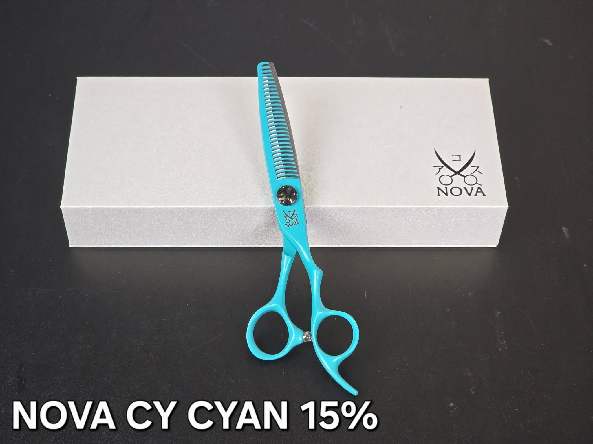  Nova - Kéo cắt tóc CY - Cyan Blue 