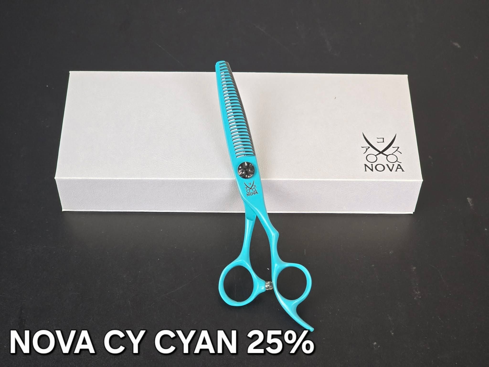  Nova - Kéo cắt tóc CY - Cyan Blue 