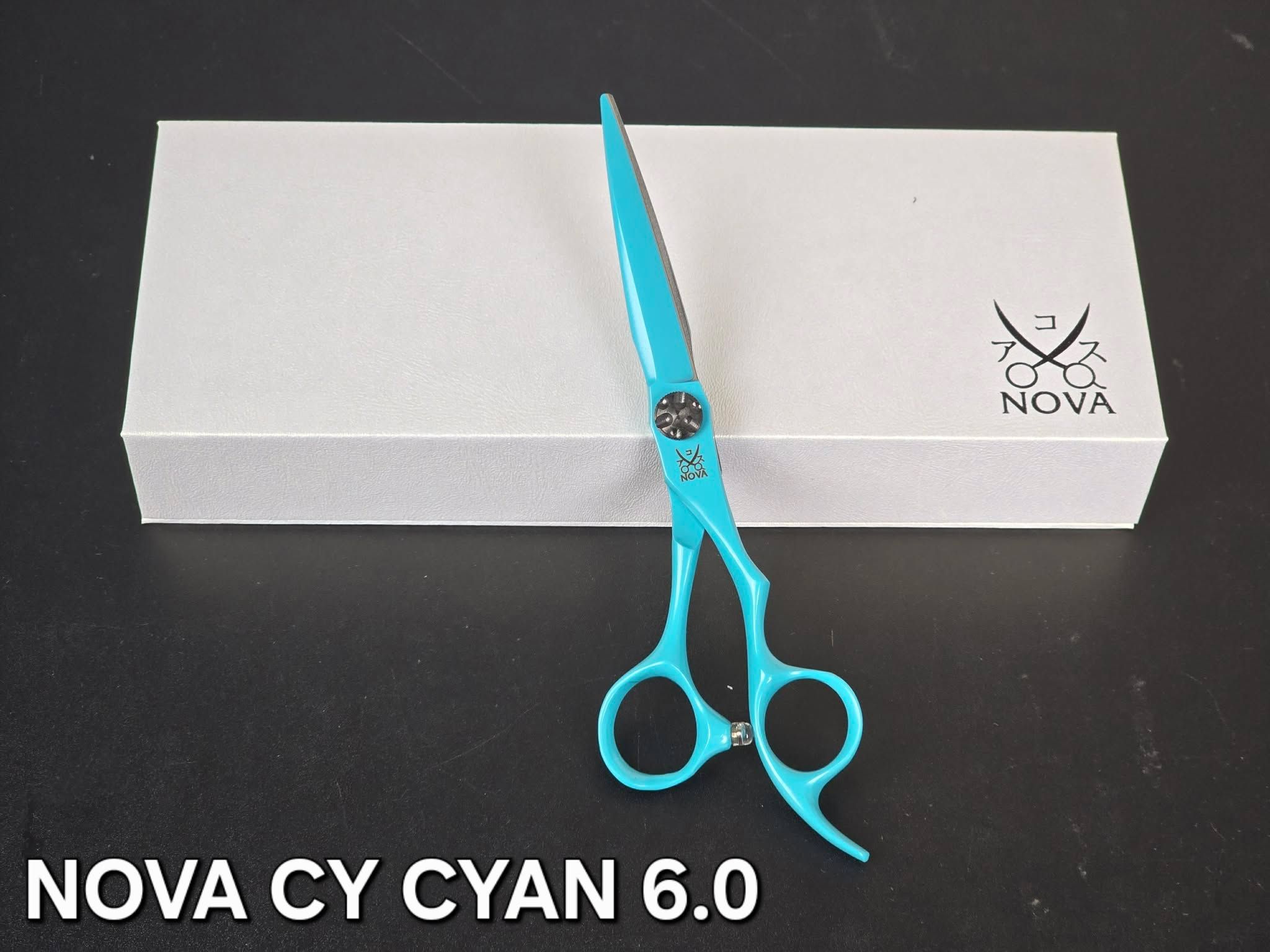  Nova - Kéo cắt tóc CY - Cyan Blue 