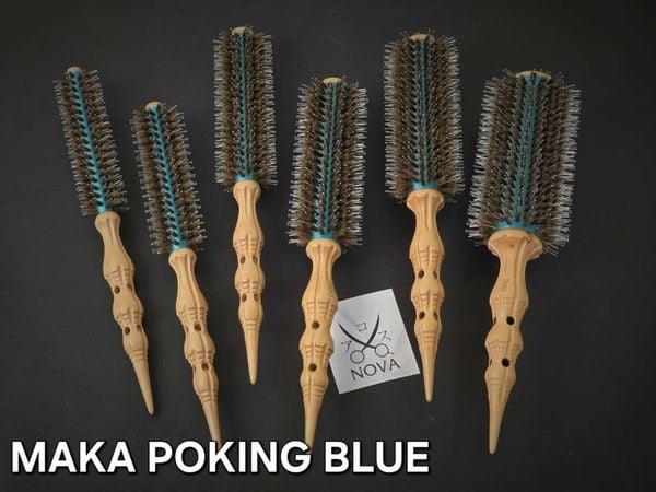  Matsukaze -  Lô sấy Maka Iron Ceramic Poking Blue 