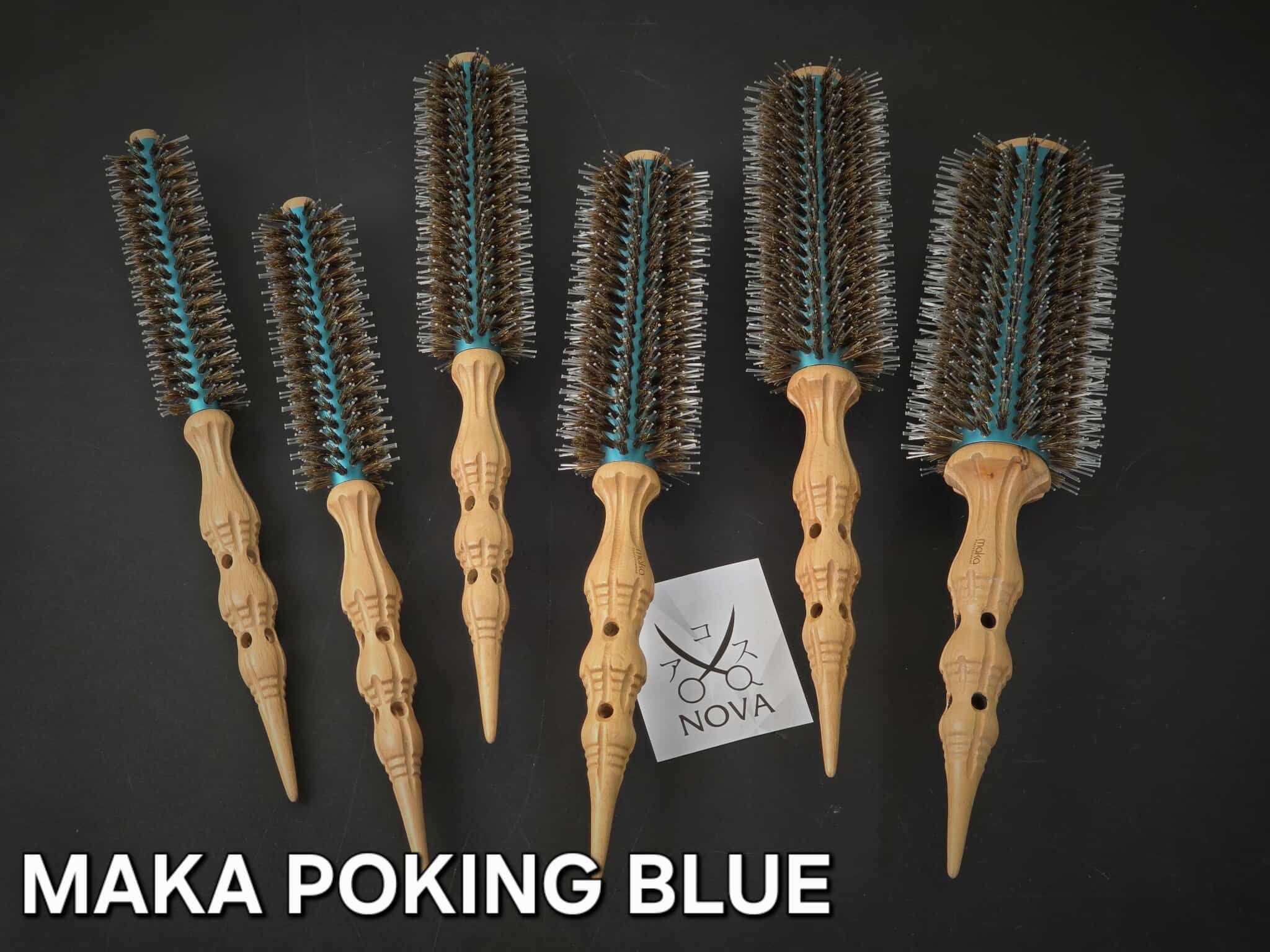  Matsukaze -  Lô sấy Maka Iron Ceramic Poking Blue 