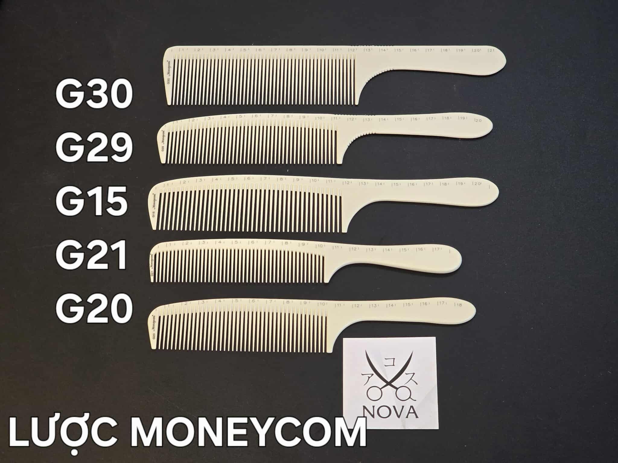  Lược Moneycom - Lược cắt tóc nam 