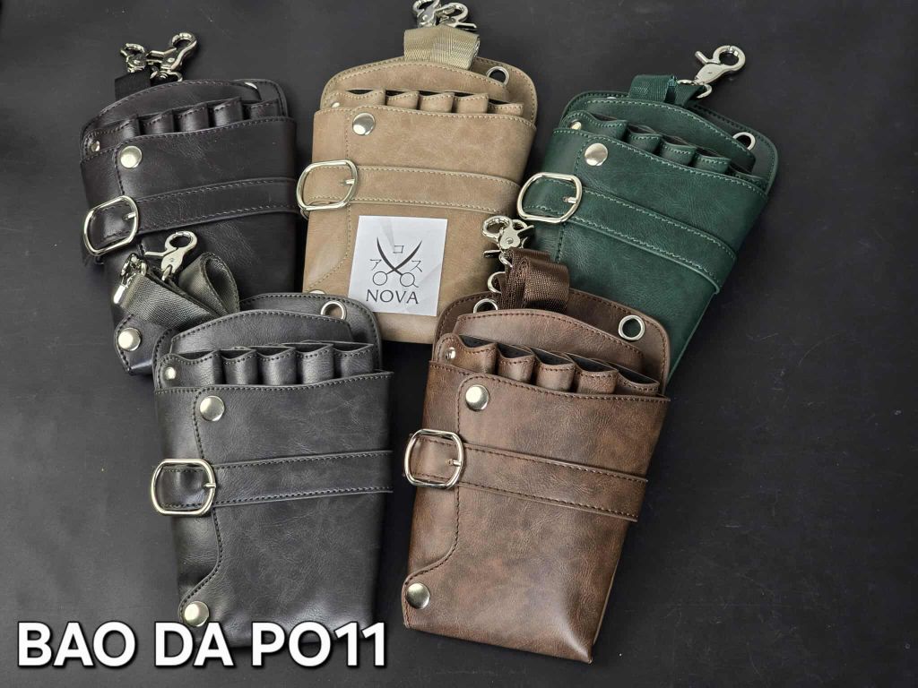  Bao kéo đeo chéo chất liệu da PO11 