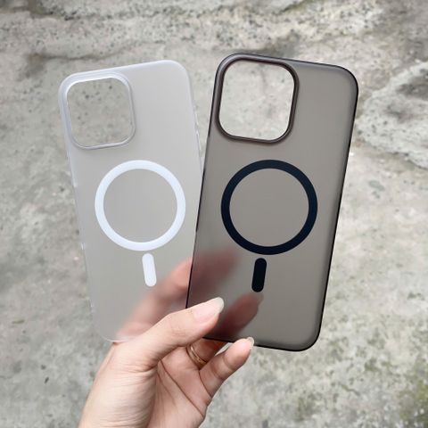 Ốp Likgus nhám siêu mỏng sạc không dây cho Iphone