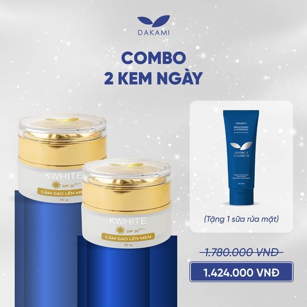  GẤP ĐÔI DƯỠNG DA SÁNG & CHỐNG NẮNG 