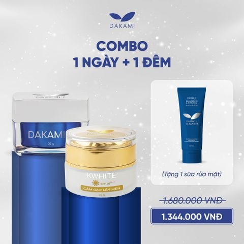  COMBO NGÀY ĐÊM DƯỠNG SÁNG - MỜ NÁM 