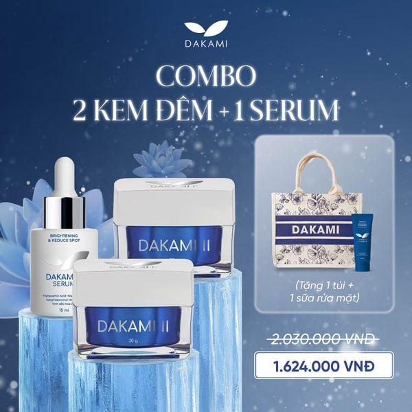  MỜ THÂM NÁM & PHỤC HỒI TRẺ HOÁ DA TOÀN DIỆN 