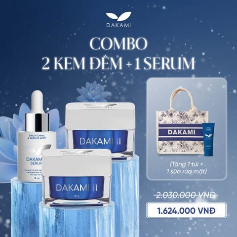  MỜ THÂM NÁM & PHỤC HỒI TRẺ HOÁ DA TOÀN DIỆN 