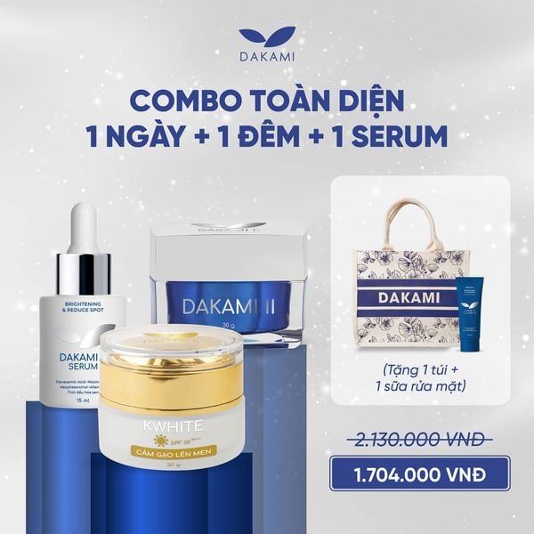  DƯỠNG DA SÁNG - MỜ THÂM NÁM TOÀN DIỆN 