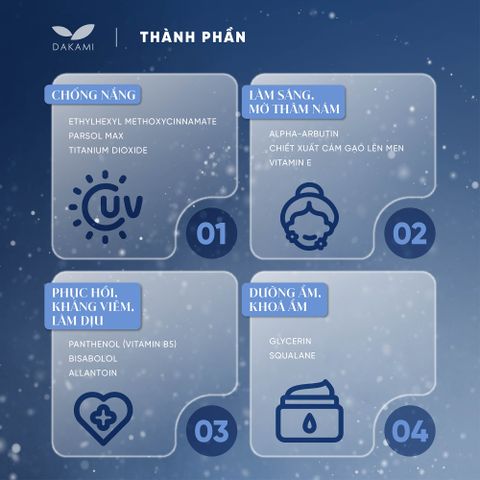  GẤP ĐÔI DƯỠNG DA SÁNG & CHỐNG NẮNG 