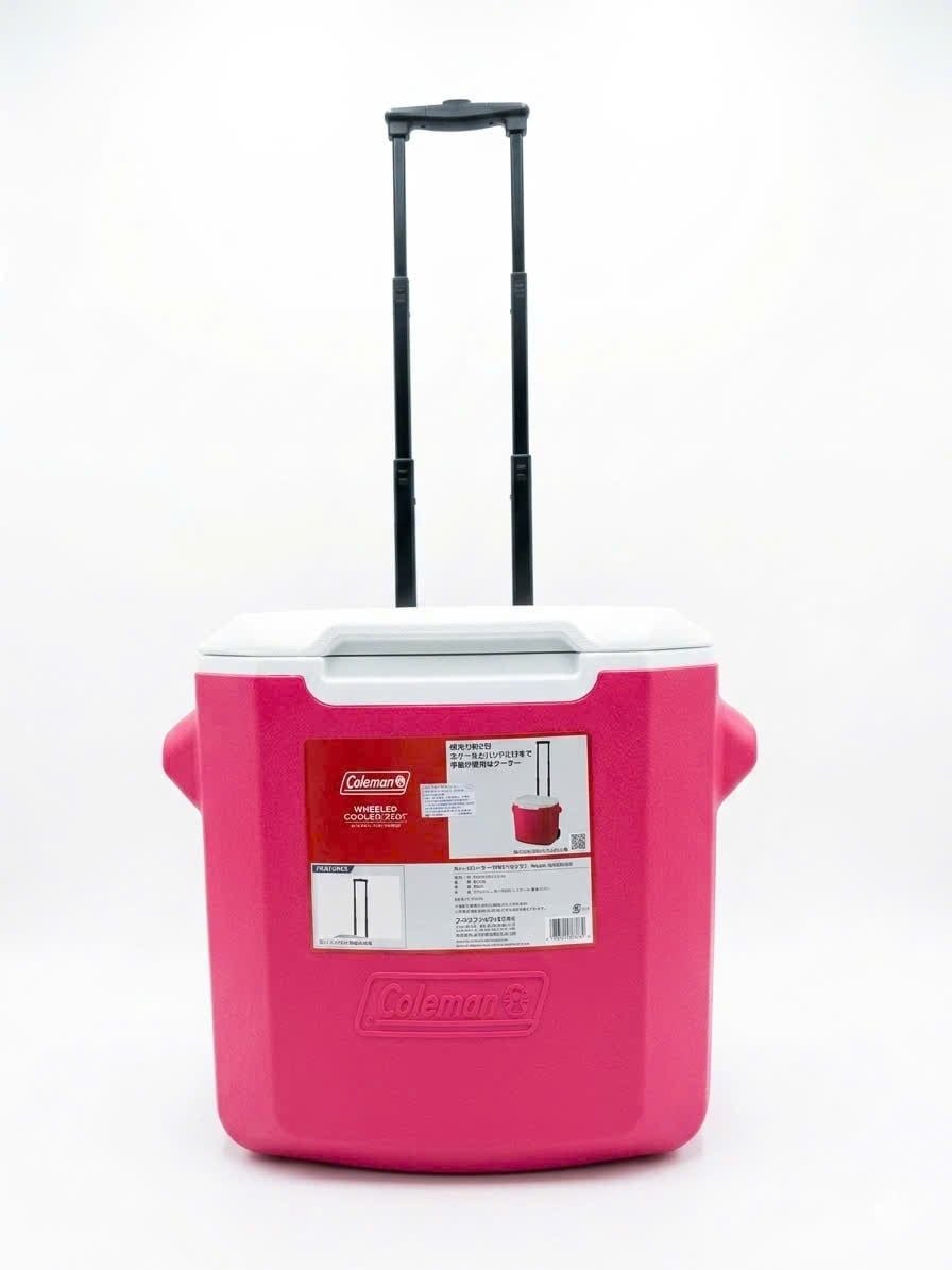  Thùng Coleman giữ lạnh 200010028-26L -Tay kéo -  Hồng   (7868) 