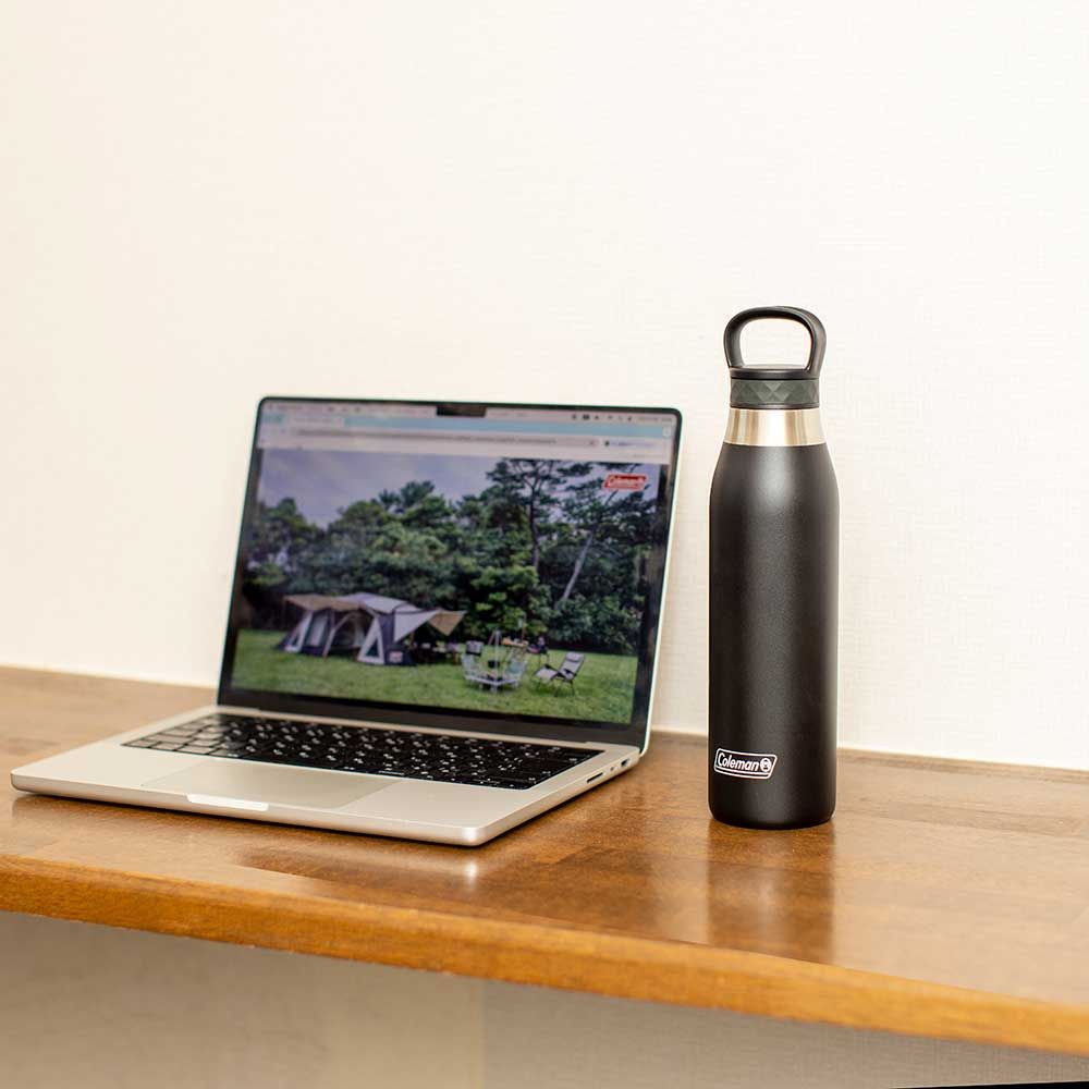  Bình giữ nhiệt Coleman Bottle Double Stainless 590ml màu đen - 2220144 