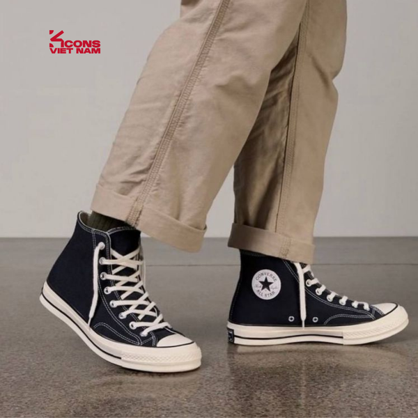 Giày Converse Chuck Taylor 1970 Black High Top 162050C