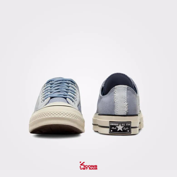 Deal Cuối, Chốt Nhanh! Giày Converse Chuck 70 Mix Material Shoes 'Thunder Daze' A06539C Low Top