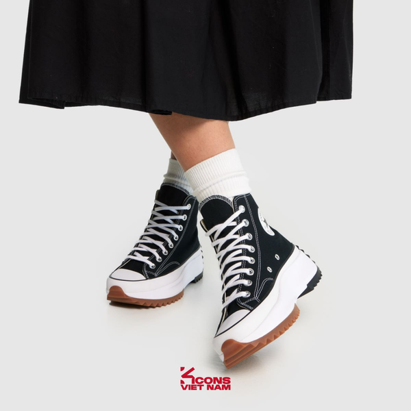 Giày Converse Run Star Hike Black High Top 166800C