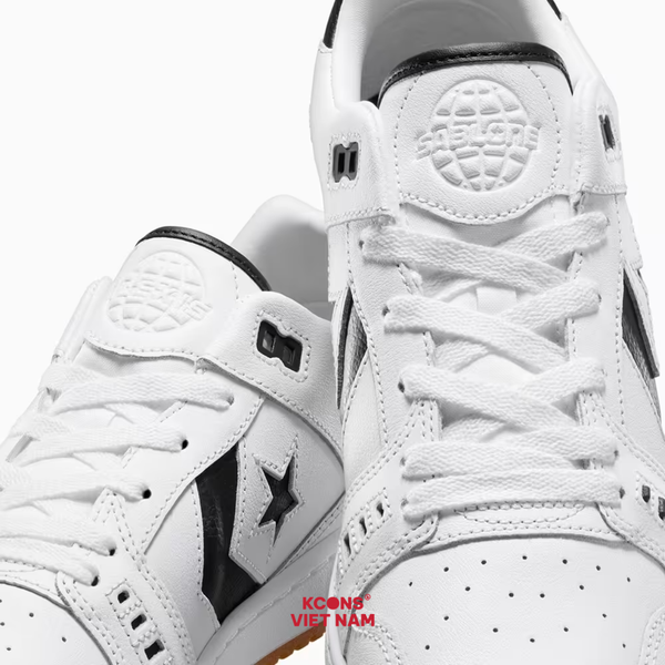 Deal Cuối – Chốt Nhanh! Giày Converse CONS AS-1 Pro Leather White Black A07318C Unisex Da Trượt Ván Hiệu Năng Cao