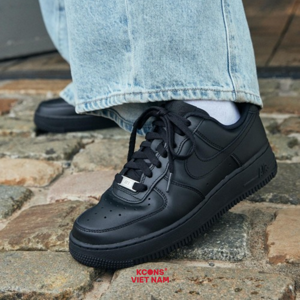 Giày Nike Air Force 1 '07 Leather Black CW2288-001/ DD8959-001 AF1