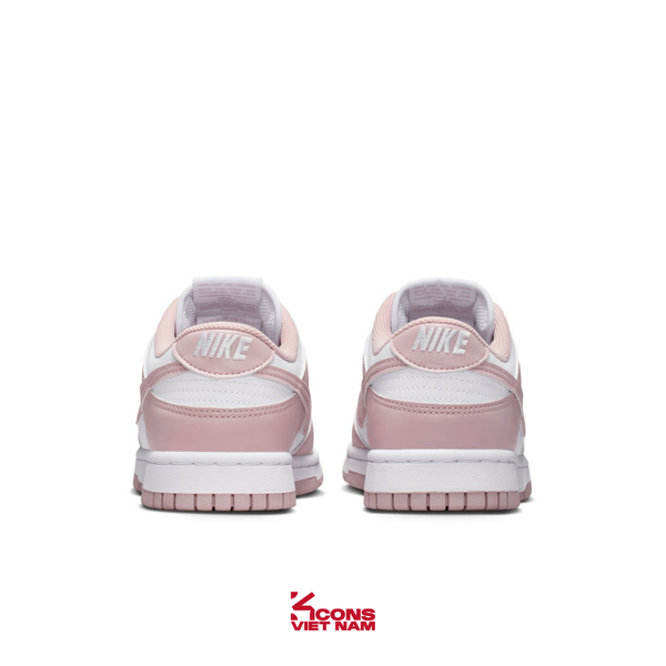 Giày Nike Dunk Low Leather White Particle Rose IM6572-103 Sneaker Thể Thao Thời Trang Retro