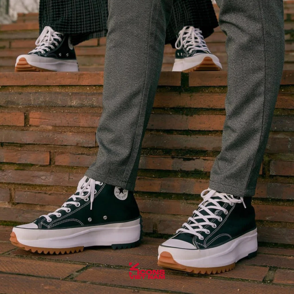 Giày Converse Run Star Hike Black High Top 166800C