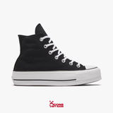 Deal Cuối, Chốt Nhanh! Giày Converse Chuck Taylor All Star Canvas Platform Black High Top 560845C