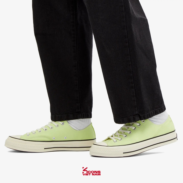 Deal Cuối, Chốt Nhanh! Giày Converse Chuck 70 Low Seasonal Color Citron This A07431C Low Top