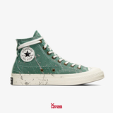 Giày Converse Chuck 70s High Top Paint Splatter 'Admire Elm' A06540C Shoes Nam Đế Bằng Sneaker