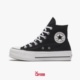 Deal Cuối, Chốt Nhanh! Giày Converse Chuck Taylor All Star Canvas Platform Black High Top 560845C