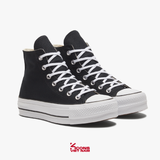 Deal Cuối, Chốt Nhanh! Giày Converse Chuck Taylor All Star Canvas Platform Black High Top 560845C