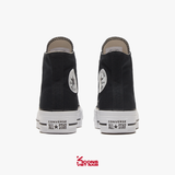 Deal Cuối, Chốt Nhanh! Giày Converse Chuck Taylor All Star Canvas Platform Black High Top 560845C