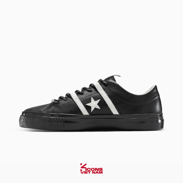 Giày Converse CONS One Star Academy Pro x Bobby Dekeyzer A12139C Black Leather