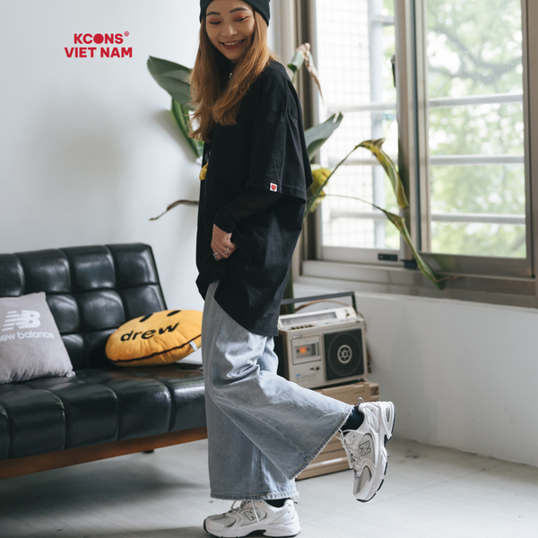 Giày New Balance 530 White Silver MR530AD Công Nghệ Đệm ABZORB