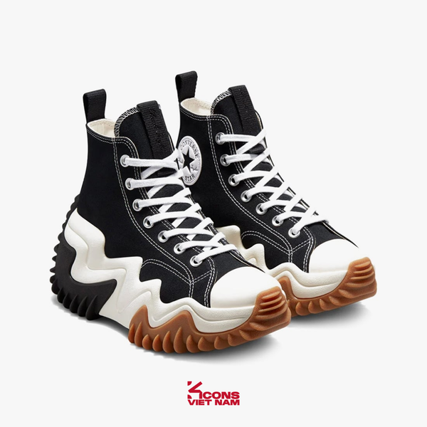 Deal Cuối, Chốt Nhanh! Giày Converse Run Star MOTION Black High Top 171545C
