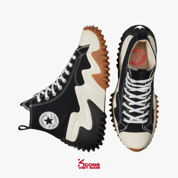 Deal Cuối, Chốt Nhanh! Giày Converse Run Star MOTION Black High Top 171545C